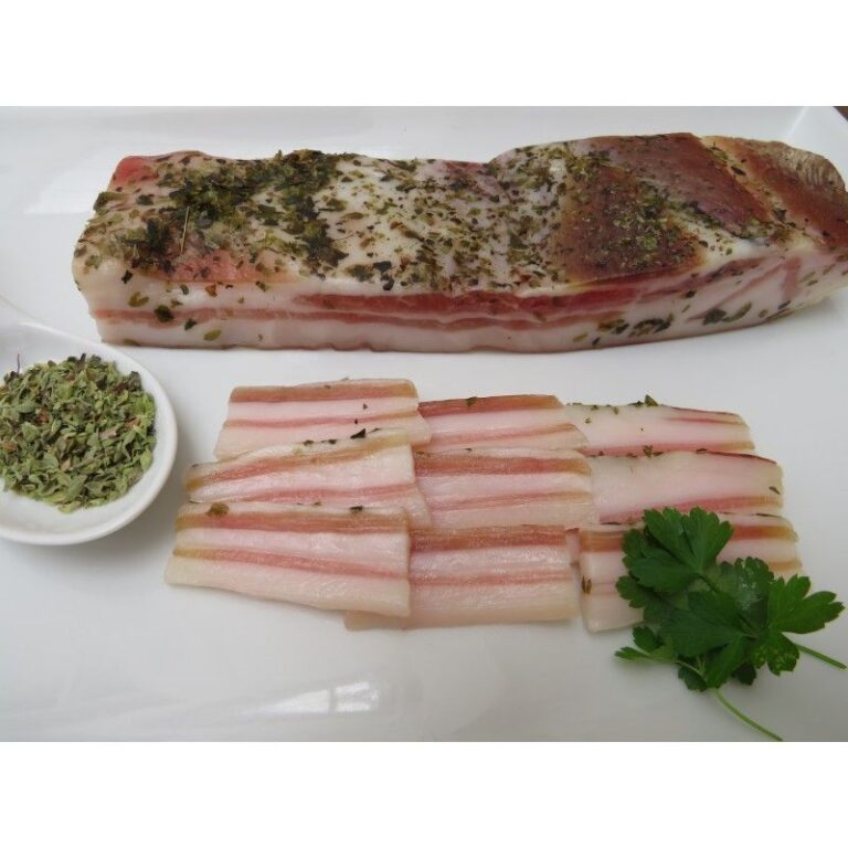 Panceta Curada con Orégano