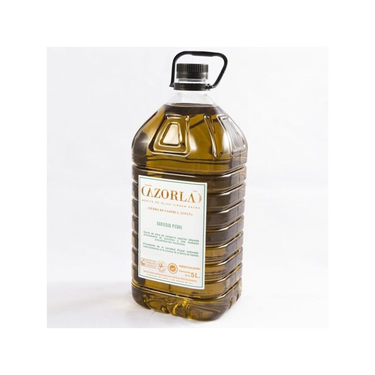 Aceite de Oliva Picual. Pack de 3 envases de 5L.
