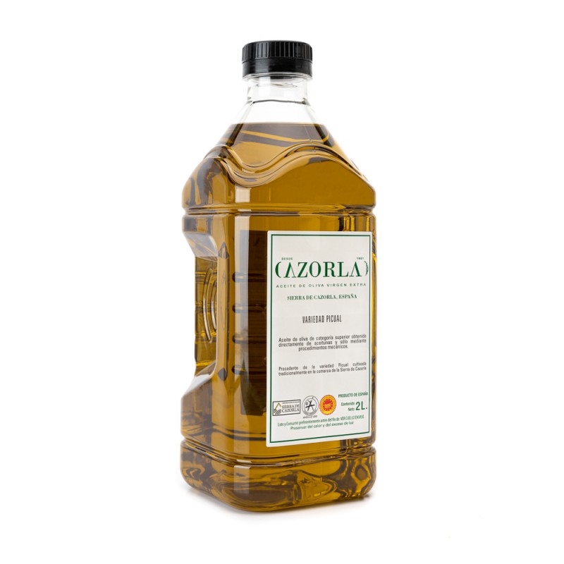Aceite de Oliva Picual. Pack de 8 envases de 2L.